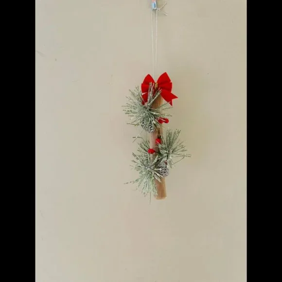 Pine Driftwood Ornament - Picture 2 of 3